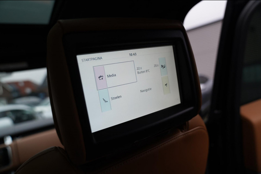 Land Rover Range Rover Sport P400e HSE Dynamic Stealth | 23 inch | Panorama | HuD | Two Tone Leder | Adaptieve Cruise | DVD Achter