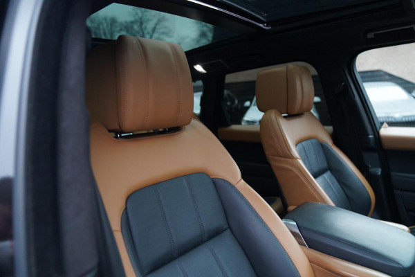 Land Rover Range Rover Sport P400e HSE Dynamic Stealth | 23 inch | Panorama | HuD | Two Tone Leder | Adaptieve Cruise | DVD Achter