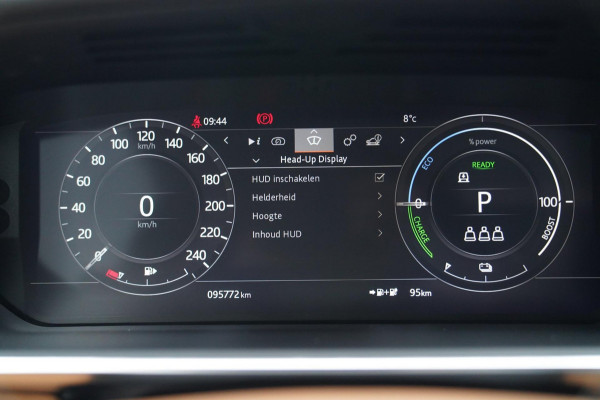 Land Rover Range Rover Sport P400e HSE Dynamic Stealth | 23 inch | Panorama | HuD | Two Tone Leder | Adaptieve Cruise | DVD Achter