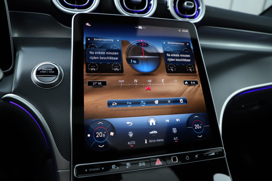 Mercedes-Benz GLC 300e AMG 4-Matic | 313PK | Pano | Keyless-go | Sfeerverlichting | Stuurwielverw. | Digital-light | Trekhaak | Distronic | 2024.