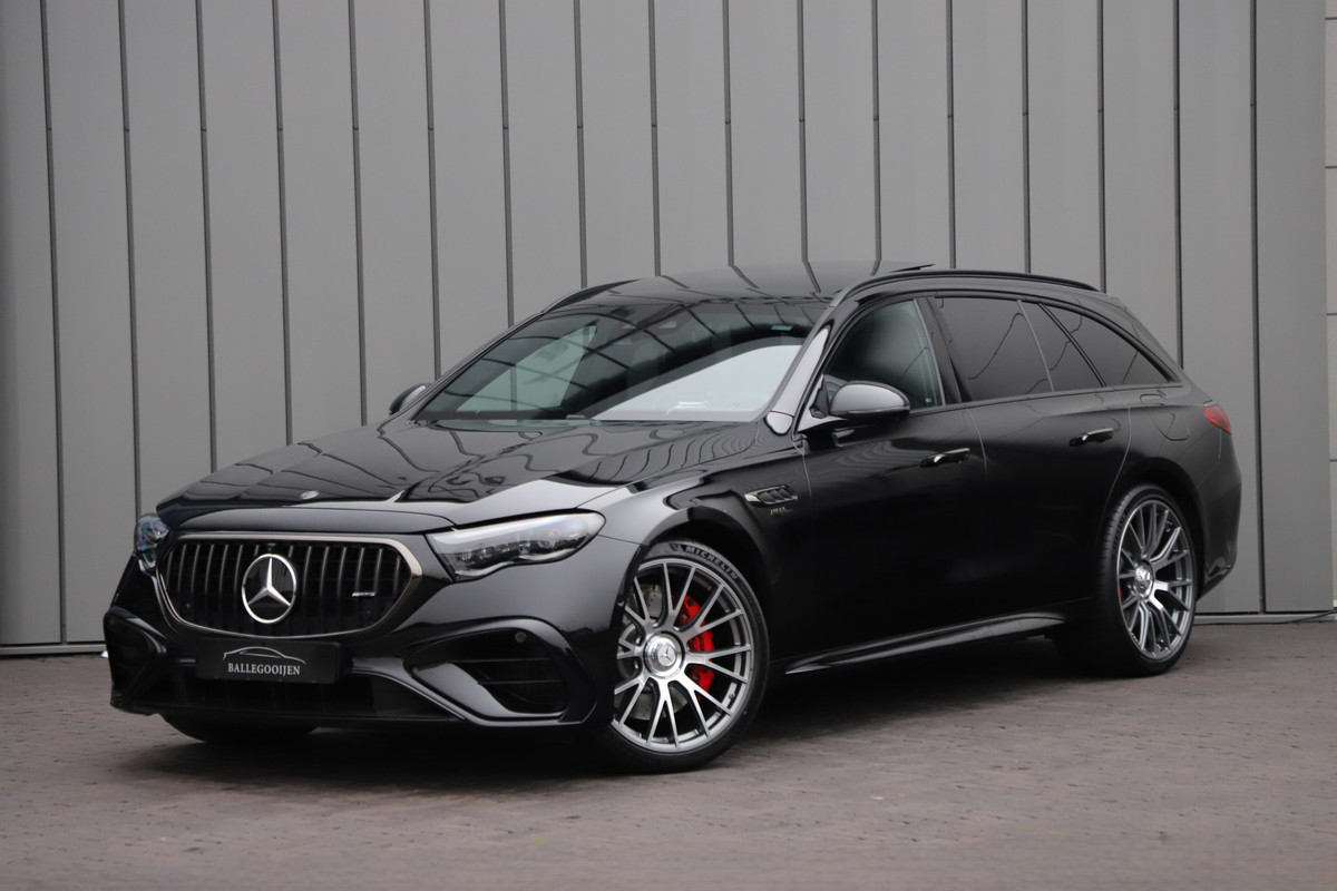 Mercedes-Benz E-Klasse Estate Estate AMG 53 Hybrid 4-MATIC+ | 612PK | Achterasbesturing | Head-up | Carbon | Burmester 4D | Keyles-go | Sfeerverlichtin