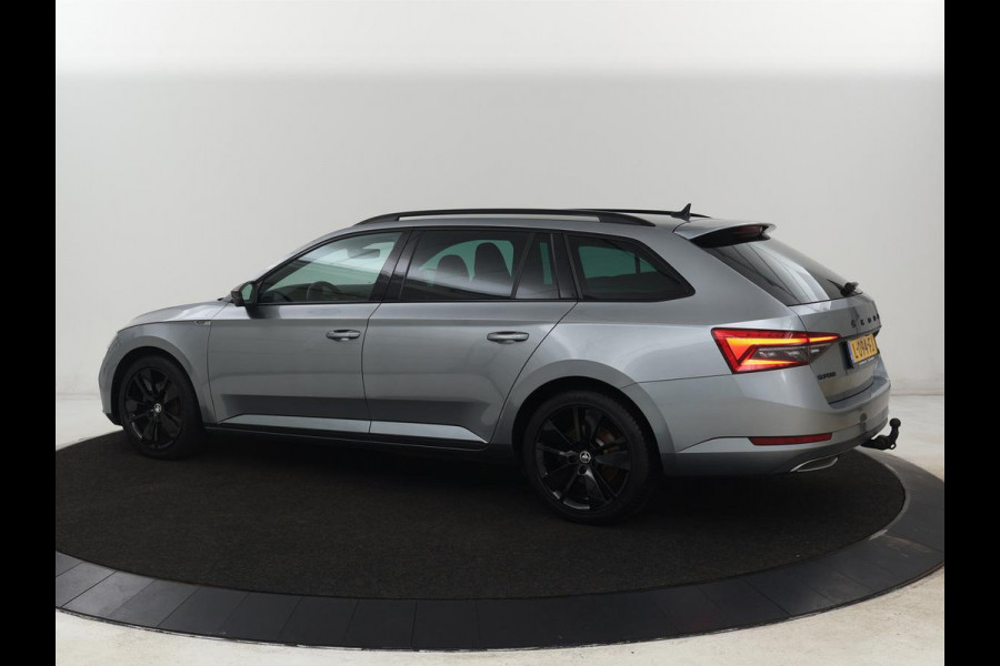 Škoda Superb 1.4 TSI iV Sportline | Trekhaak | 360 Camera | Achterbankverwarming | Adaptive cruise | Alcantara | Matrix LED | Carplay | Keyless | Sportstoelen | Memory | Navigatie | Stuurverwarming | PHEV | Plug In