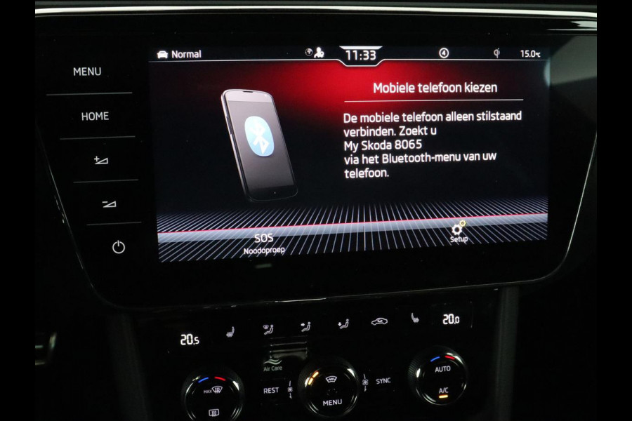 Škoda Superb 1.4 TSI iV Sportline | Trekhaak | 360 Camera | Achterbankverwarming | Adaptive cruise | Alcantara | Matrix LED | Carplay | Keyless | Sportstoelen | Memory | Navigatie | Stuurverwarming | PHEV | Plug In