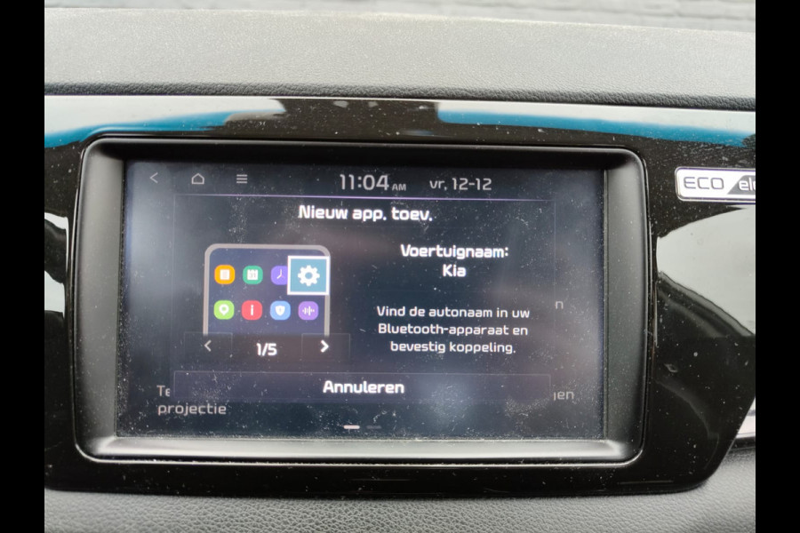Kia e-Niro Executive 64kWh SOH 100% Leer Elek.Stoel+Memory Warmtepomp Pdc Navi Ecc Camera Apple Carplay Android Auto Stoelverwarming+Koeling Stuurverwarming Lmv Privacy Glas DAB Vess Lane Assist Blind Spot 1e Eigenaar Origineel Nederlandse Auto Zeer compleet!