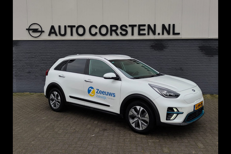 Kia e-Niro Executive 64kWh SOH 100% Leer Elek.Stoel+Memory Warmtepomp Pdc Navi Ecc Camera Apple Carplay Android Auto Stoelverwarming+Koeling Stuurverwarming Lmv Privacy Glas DAB Vess Lane Assist Blind Spot 1e Eigenaar Origineel Nederlandse Auto Zeer compleet!