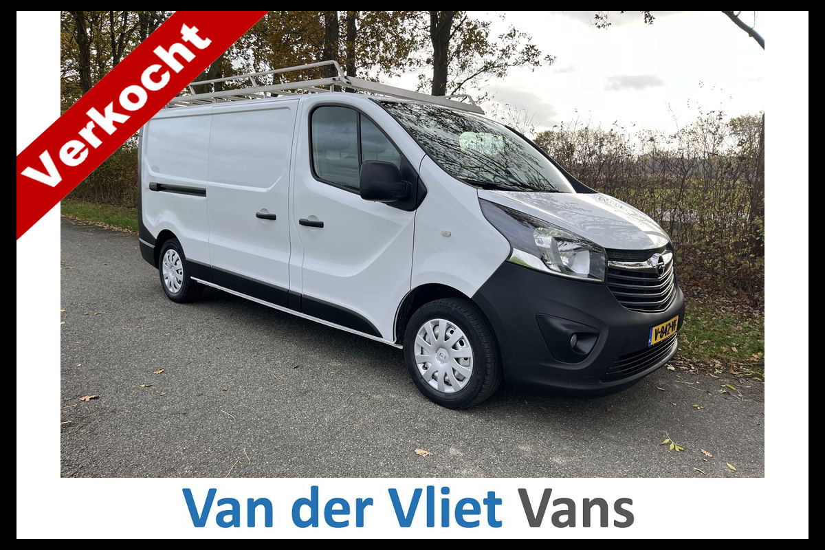 Opel Vivaro 1.6 CDTI 126pk E6 L2 Edition 3p BPM Vrij! Lease €256 p/m, Trekhaak, Inrichting, Airco, Navi, PDC, Cruise controle, Onderhoudshistorie aanwezig