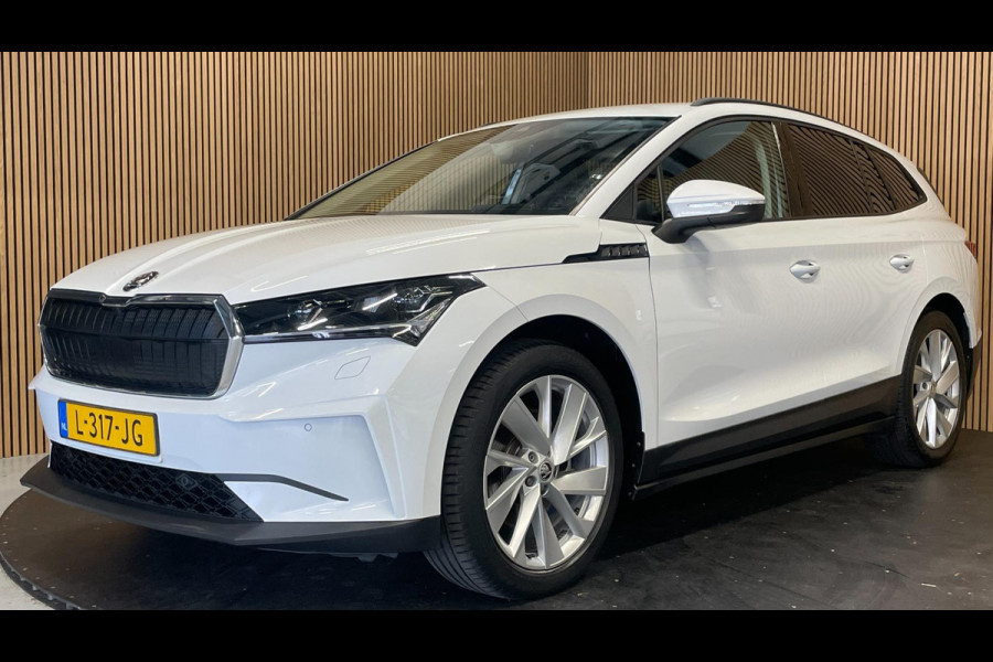 Škoda ENYAQ iV 60 First Edition|91% SOH|ELEK. INTERIEUR|STOEL- ,STUURVERW.|ACC|CARPLAY|CAMERA|NAVI|INCL. BTW|1e EIG.|NL- AUTO|