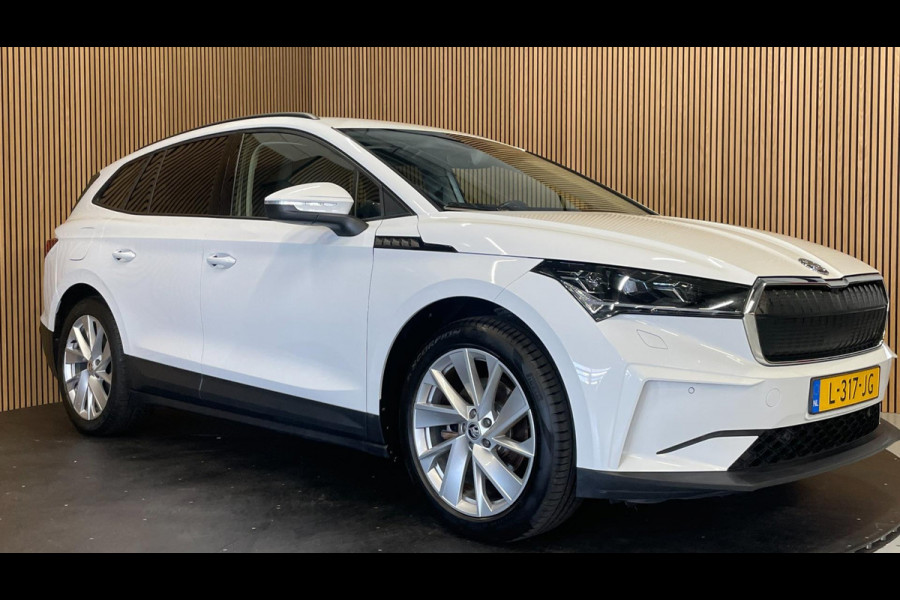 Škoda ENYAQ iV 60 First Edition|91% SOH|ELEK. INTERIEUR|STOEL- ,STUURVERW.|ACC|CARPLAY|CAMERA|NAVI|INCL. BTW|1e EIG.|NL- AUTO|