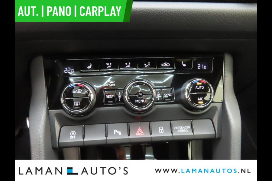 Škoda Kodiaq 1.5 TSI 150pk DSG Sportline Business Aut. | Pano Open Dak Virtual Leder/Alcantara CarPlay Canton 19" Triglav LMV ECC Navi LED AC