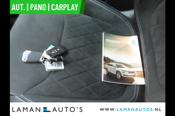 Škoda Kodiaq 1.5 TSI 150pk DSG Sportline Business Aut. | Pano Open Dak Virtual Leder/Alcantara CarPlay Canton 19" Triglav LMV ECC Navi LED AC