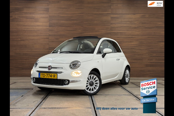 Fiat 500C 0.9 TwinAir Cabrio | Cruise Control | Bluetooth | Dealer onderhouden | Parkeersensoren | Climate Control