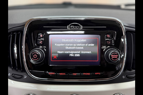 Fiat 500C 0.9 TwinAir Cabrio | Cruise Control | Bluetooth | Dealer onderhouden | Parkeersensoren | Climate Control