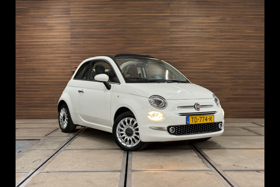 Fiat 500C 0.9 TwinAir Cabrio | Cruise Control | Bluetooth | Dealer onderhouden | Parkeersensoren | Climate Control