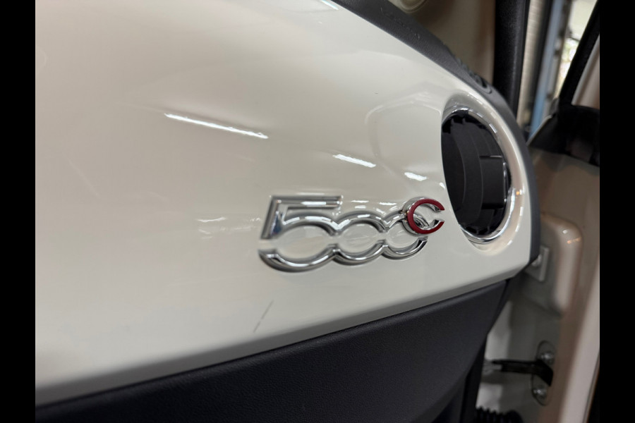 Fiat 500C 0.9 TwinAir Cabrio | Cruise Control | Bluetooth | Dealer onderhouden | Parkeersensoren | Climate Control