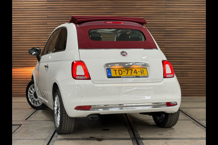 Fiat 500C 0.9 TwinAir Cabrio | Cruise Control | Bluetooth | Dealer onderhouden | Parkeersensoren | Climate Control