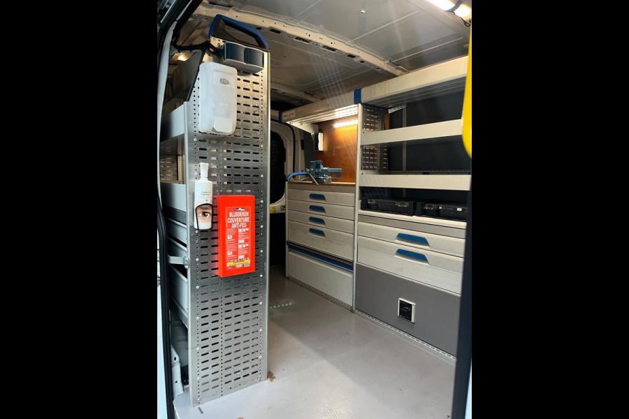 Ford Transit Servicewagen 2.0 TDCI 130pk euro6 L2H2 Trend Sortimo Inrichting Victron v230 Standkachel Trekhaak RIJKLAARPRIJS!