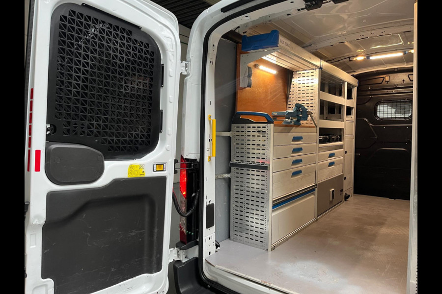 Ford Transit Servicewagen 2.0 TDCI 130pk euro6 L2H2 Trend Sortimo Inrichting Victron v230 Standkachel Trekhaak RIJKLAARPRIJS!