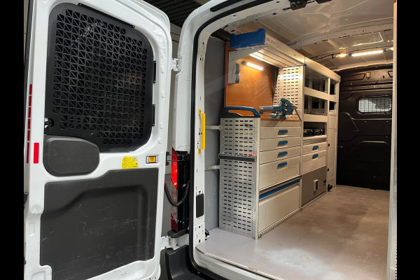 Ford Transit Servicewagen 2.0 TDCI 130pk euro6 L2H2 Trend Sortimo Inrichting Victron v230 Standkachel Trekhaak RIJKLAARPRIJS!