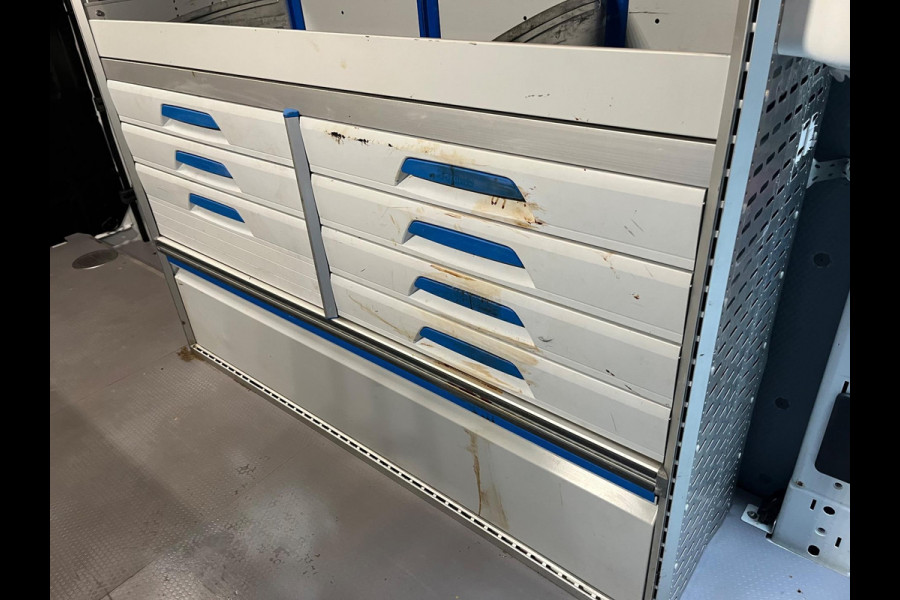 Ford Transit Servicewagen 2.0 TDCI 130pk euro6 L2H2 Trend Sortimo Inrichting Victron v230 Standkachel Trekhaak RIJKLAARPRIJS!