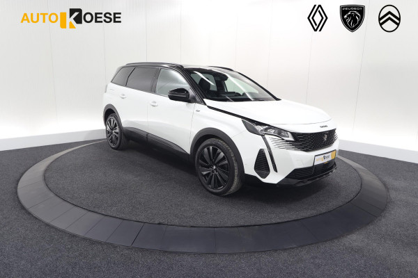 Peugeot 5008 PureTech 130 EAT8 GT Black Pack | Trekhaak | Panoramadak | 360 Camera | FOCAL® | Adaptieve Cruise Control
