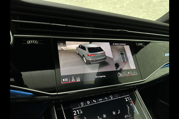 Audi Q7 50 TDI 7-Persoons S-Line | 360 Camera | Trekhaak | ACC | Panorama | B&O Sound | Head-Up | Soft-Close | Matrix-LED | 4-Zone Clima | Stoelverwarming V+A | Keyless-Entry | Standkachel | Luchtvering | Tour-Pakket | Memory | Sfeerverlichting | Stuurverwarming | Autom. Parkeren | Carplay |