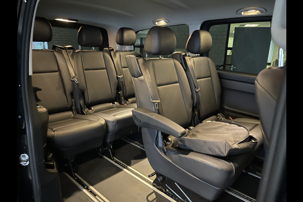 Mercedes-Benz EVITO TOURER PRO L2 / actie radius 150 km / 100% electrisch / zero emissie / 7 persoons / vaste prijs rijklaar € 25.950 ex btw / € 31.399,50 incl btw / lease vanaf € 424 / leer / electrische deuren L+R / zwart metallic