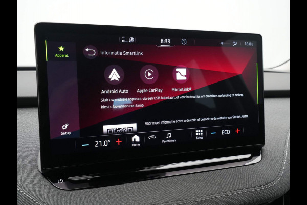 Škoda Enyaq 60 180pk Navi via App Cruise Half Leder 19" Lm Velgen Demo JP