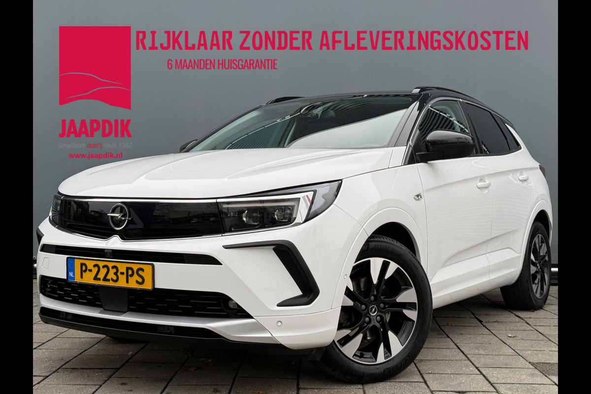 Opel Grandland BWJ 2022 | 1.2T 131PK Ultimate | TREKHAAK | 360 CAMERA | LEDER/ALCANTARA | CLIMA | WINTERPAKKET | NAVI | CARPLAY
