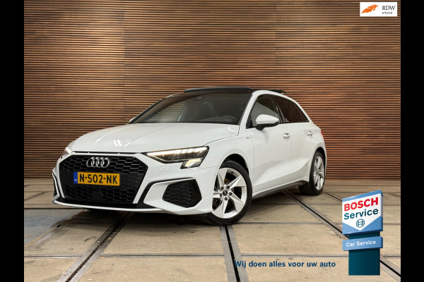 Audi A3 Sportback 35 TFSI S edition | S-Line | Pano | Camera | Matrix LED | Sportstoelen | Adaptive Cruise | Navigatie