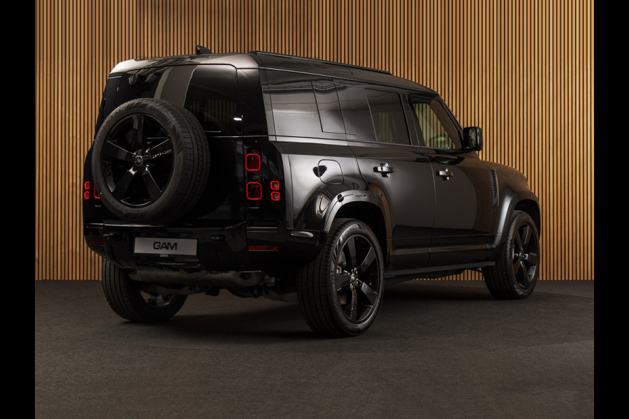 Land Rover Defender 110 2.0 P300e 110 X-Dynamic HSE BRUIN LEDER-22"-HUD-PANO-MERIDIAN