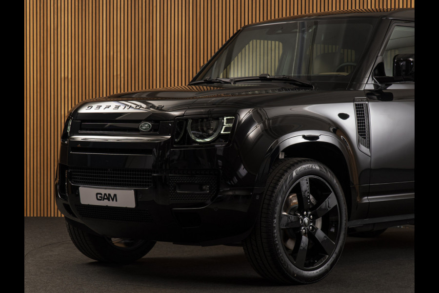 Land Rover Defender 110 2.0 P300e 110 X-Dynamic HSE BRUIN LEDER-22"-HUD-PANO-MERIDIAN