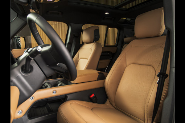 Land Rover Defender 110 2.0 P300e 110 X-Dynamic HSE BRUIN LEDER-22"-HUD-PANO-MERIDIAN