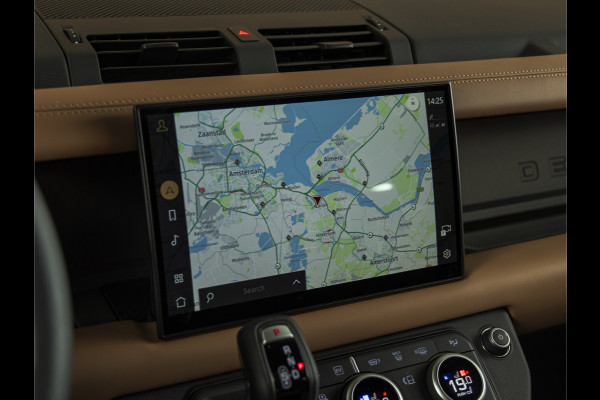 Land Rover Defender 110 2.0 P300e 110 X-Dynamic HSE BRUIN LEDER-22"-HUD-PANO-MERIDIAN