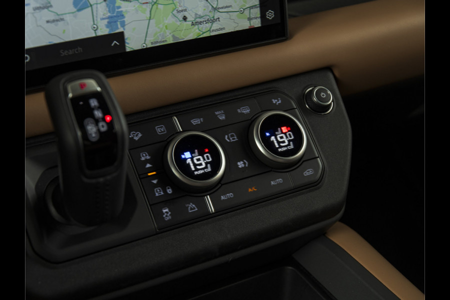 Land Rover Defender 110 2.0 P300e 110 X-Dynamic HSE BRUIN LEDER-22"-HUD-PANO-MERIDIAN