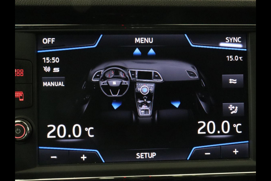 Seat Leon 1.5 TSI FR Ultimate Edition | Panoramadak | Stoelverwarming | Beats Audio | Camera | Carplay | Leder/Alcantara | Keyless | Virtual Cockpit | Full LED | Navigatie