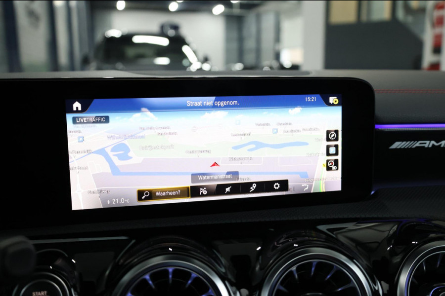 Mercedes-Benz AMG CLA 45 BTW/MULTIBEAM/VIRTUAL/SFEER/KUIP+MEMORY/19" LMV/CAM/ACC/ECC/12 MND GARANTIE