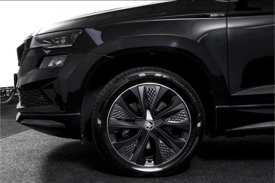 Škoda Karoq 1.5 TSI ACT 150 PK Sportline Business - Automaat | Elek. Trekhaak | Dig. Cockpit | Adapt. Cruise | PDC | Camera | NAV + App. Connect | ECC | DAB | LM 18" | 7979