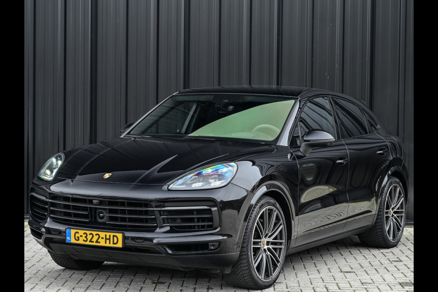 Porsche Cayenne Coupé 3.0 E-Hybrid · Sport chrono · NL-auto · Panoramadak · Bose sound · Keyless · 360 Camera · 4 Wheel steering · Adaptive cruise · M