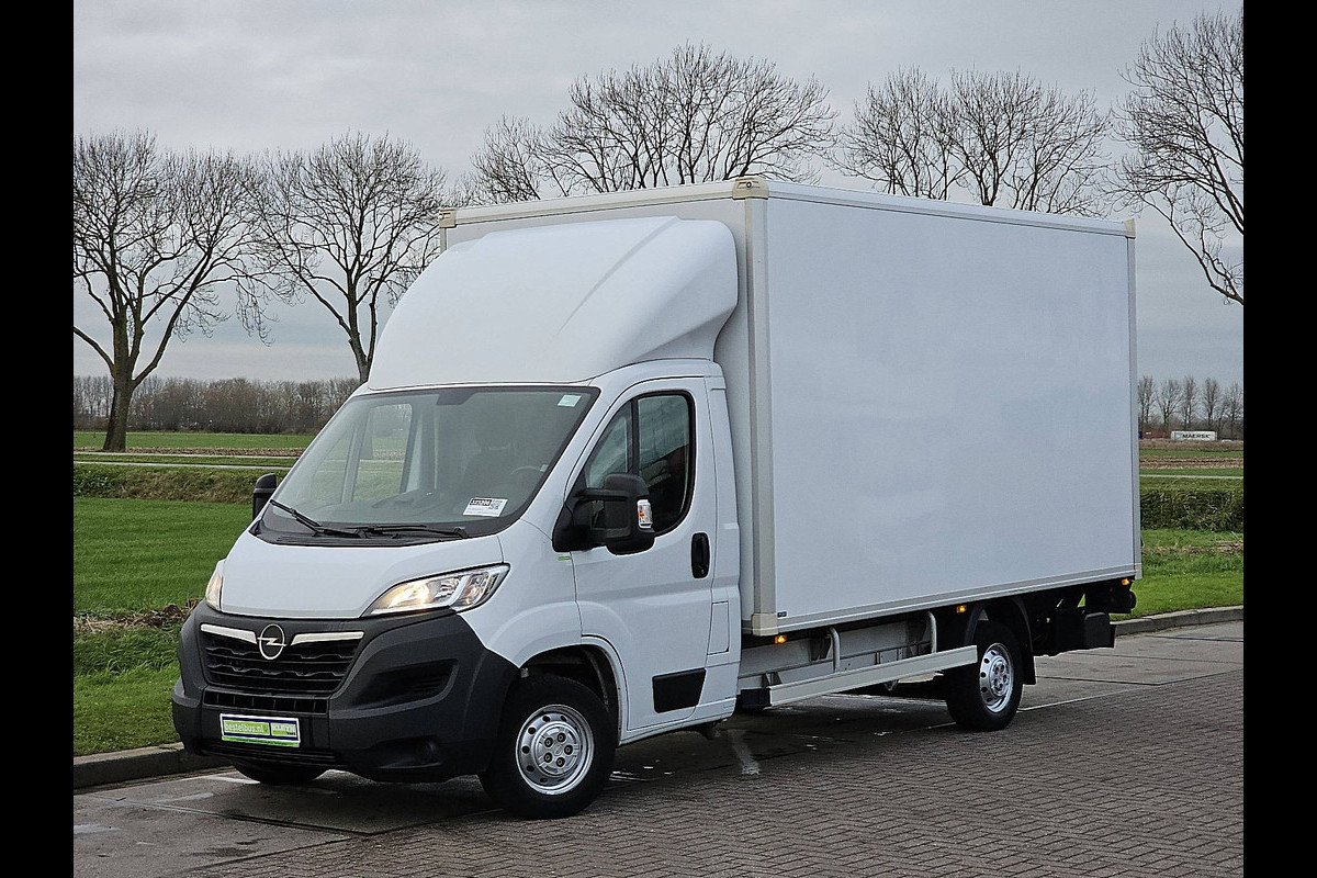 Opel Movano 2.2D 140 L3 3.5t Bakwagen Laadklep Navi Airco Cruise 3 Zits Euro6 140 PK!
