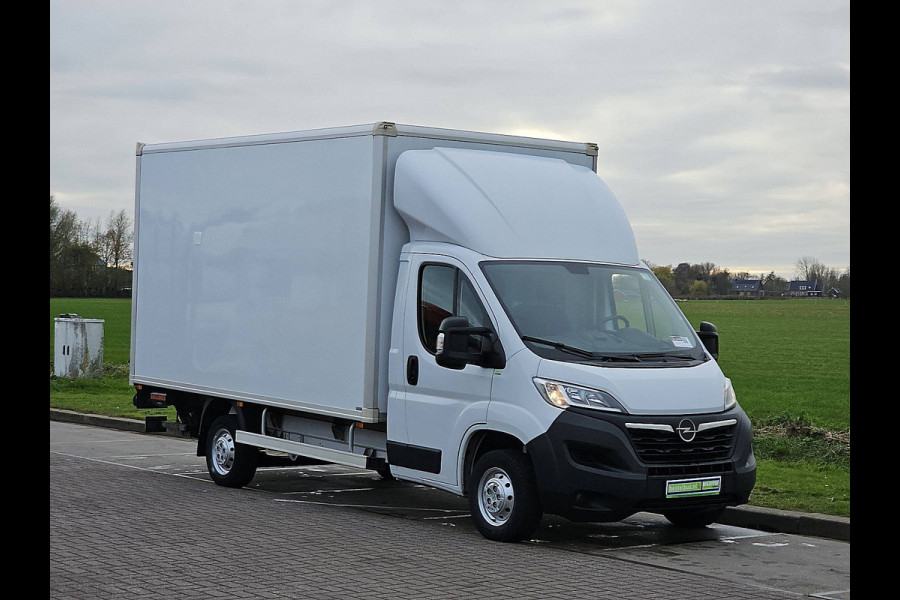 Opel Movano 2.2D 140 L3 3.5t Bakwagen Laadklep Navi Airco Cruise 3 Zits Euro6 140 PK!
