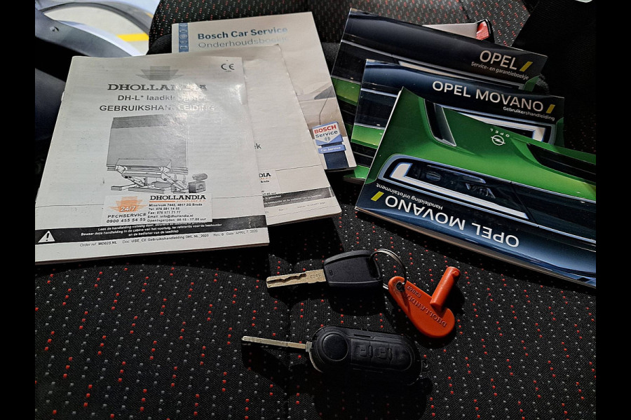 Opel Movano 2.2D 140 L3 3.5t Bakwagen Laadklep Navi Airco Cruise 3 Zits Euro6 140 PK!