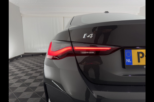 BMW i4 eDrive40 High Executive 84 kWh (3-Fase) [SOH-97%] (INCL-BTW) *AUT | HEAD UP | FULL-LED | HARMAN KARDON | ADAPTIVE-CRUISE | WIDE-SCREEN-DIGI-COCKPIT | DAB+ | CAMERA | AMBIENT-LIGHT | CARPLAY | LEATHER SPORT-SEATS |  | 19''ALU*