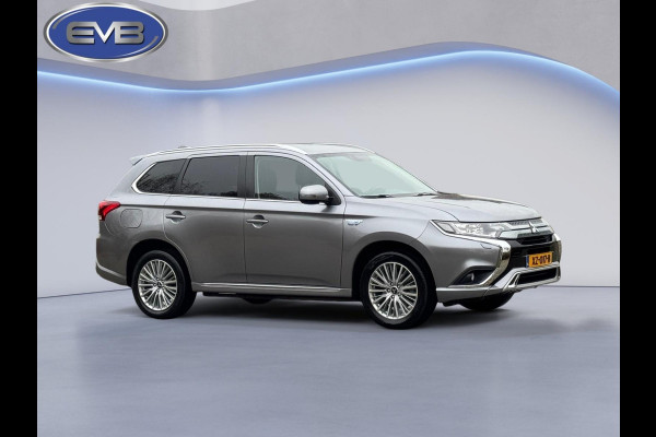Mitsubishi Outlander 2.4 PHEV Pure+, vele opties, achteruitrijcamera, leder, 18 inch, 1 e eigenaar, NL auto met nationale auto pas
