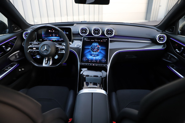 Mercedes-Benz C-Klasse AMG 63 S E Performance | 680PK | Achterasbesturing | Head-up | Keyless-go | Carbon | Schaalstoelen | Digital-light | Pano | 2024