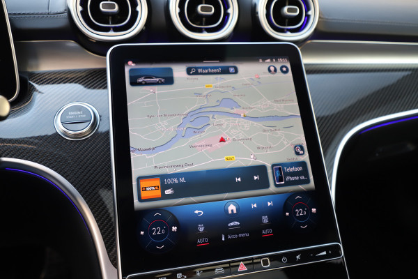 Mercedes-Benz C-Klasse AMG 63 S E Performance | 680PK | Achterasbesturing | Head-up | Keyless-go | Carbon | Schaalstoelen | Digital-light | Pano | 2024