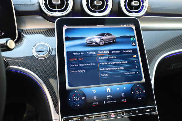 Mercedes-Benz C-Klasse AMG 63 S E Performance | 680PK | Achterasbesturing | Head-up | Keyless-go | Carbon | Schaalstoelen | Digital-light | Pano | 2024