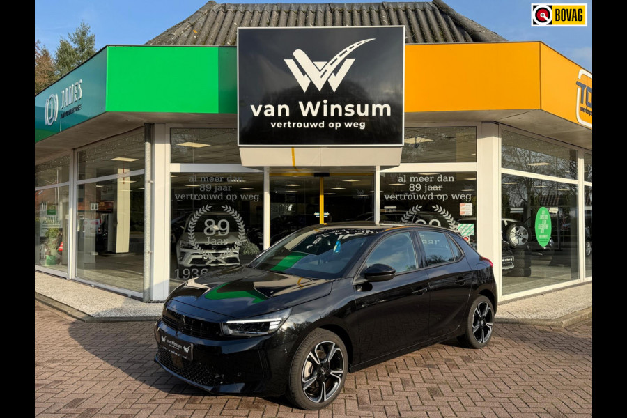 Opel Corsa 1.2Turbo 100pk GS-Line | Panoramadak | LED | Camera | Stoel+stuurverwarming | 17 Inch |
