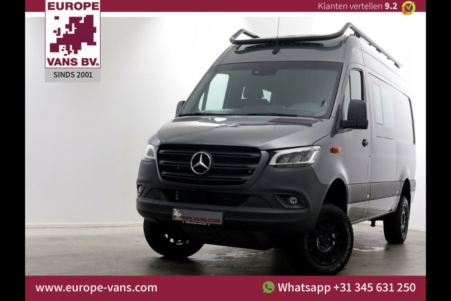 Mercedes-Benz Sprinter 419 CDI 190pk L2H2 4x4 A4M 9G Automaat ACC/LED/Draaistoelen/360° Camera NIEUW 06-2024