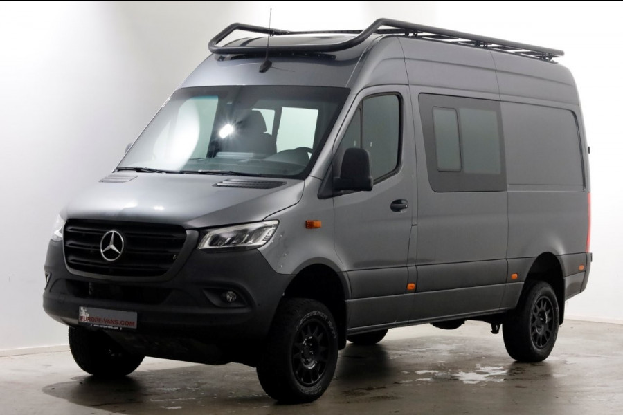 Mercedes-Benz Sprinter 419 CDI 190pk L2H2 4x4 A4M 9G Automaat ACC/LED/Draaistoelen/360° Camera NIEUW 06-2024