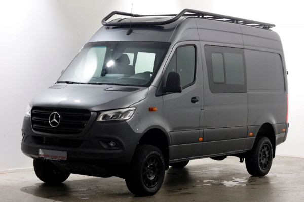 Mercedes-Benz Sprinter 419 CDI 190pk L2H2 4x4 A4M 9G Automaat ACC/LED/Draaistoelen/360° Camera NIEUW 06-2024
